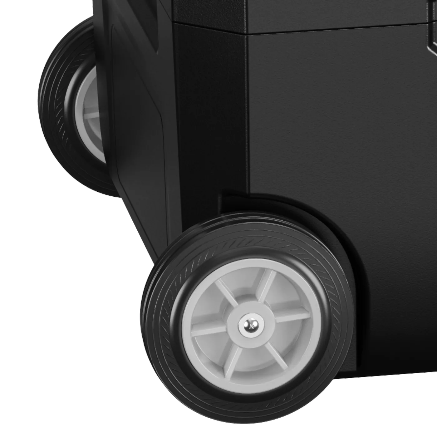 VEVOR Car Refrigerator 37QT Smooth-Rolling Wheels