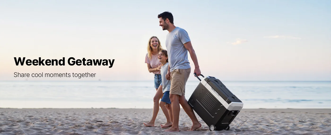 VEVOR Car Refrigerator 48QT Weekend Getaway