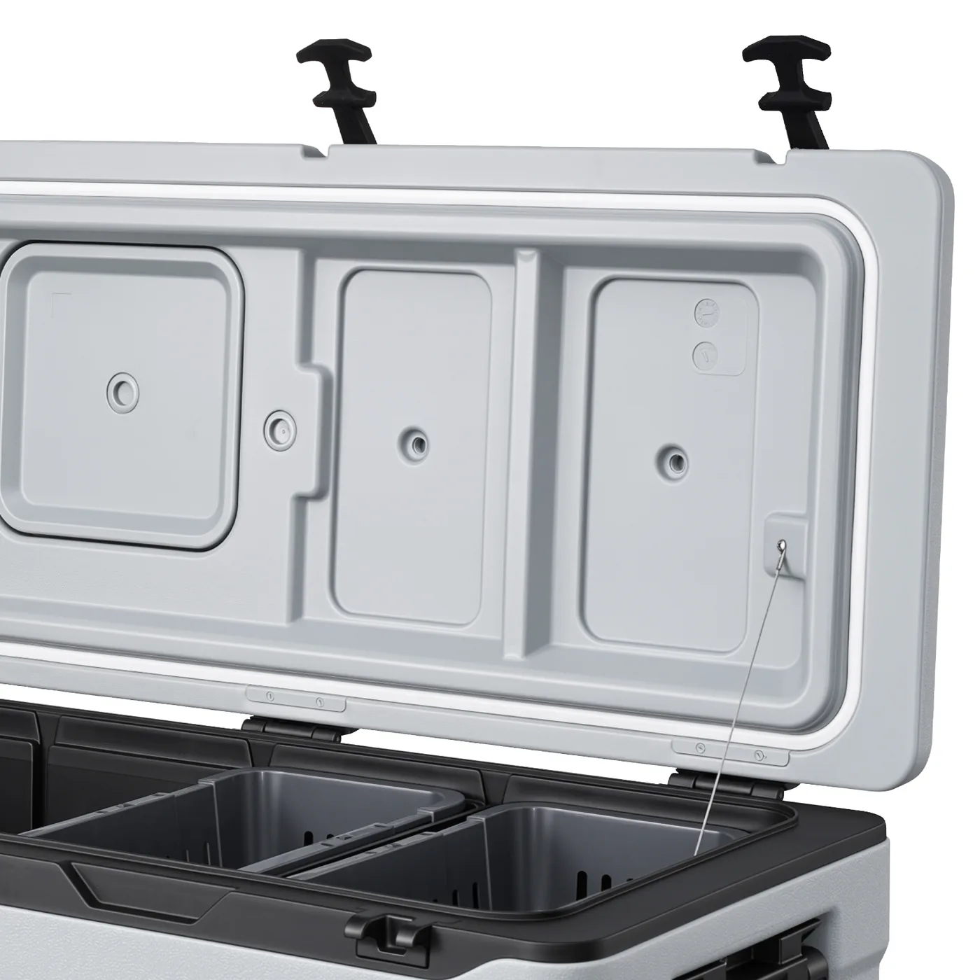 VEVOR Hard Cooler 106QT Sturdy Lid Construction