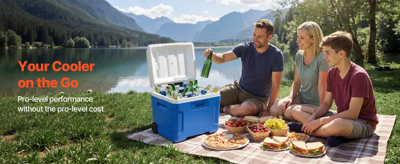 VEVOR Hard Cooler 45QT overview