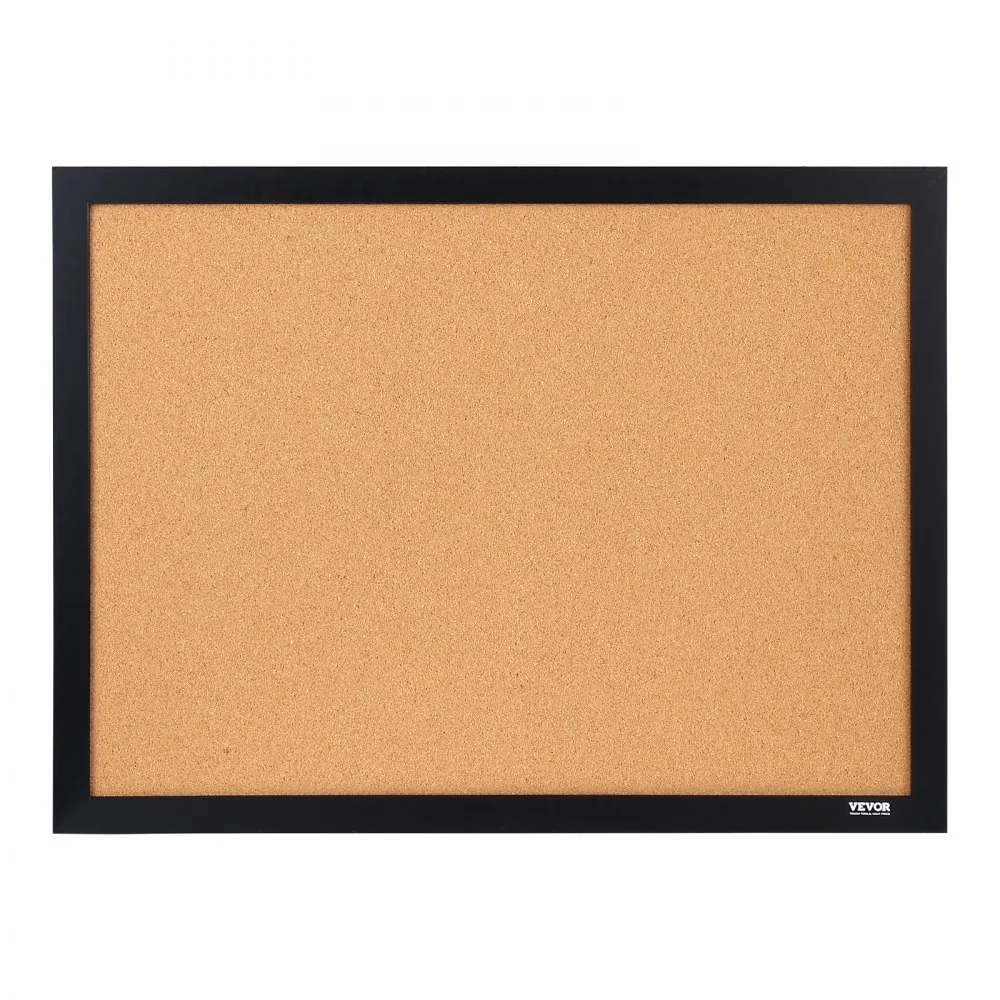 VEVOR 24 x 18 in Double-Sided Cork Board with Frame application detail