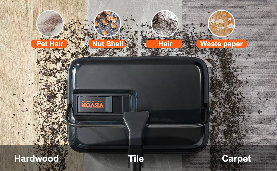 VEVOR manual carpet sweeper overview