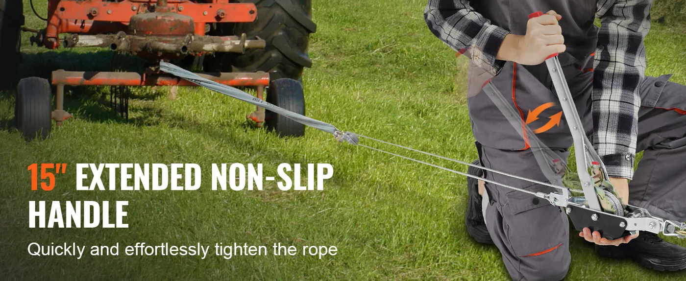 VEVOR Come Along Winch 12 inch feature 4
