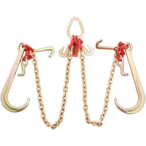 VEVOR V-Chain Bridle 1 Pack 3 ft Large J Hook+Small J Hook+T product image 1