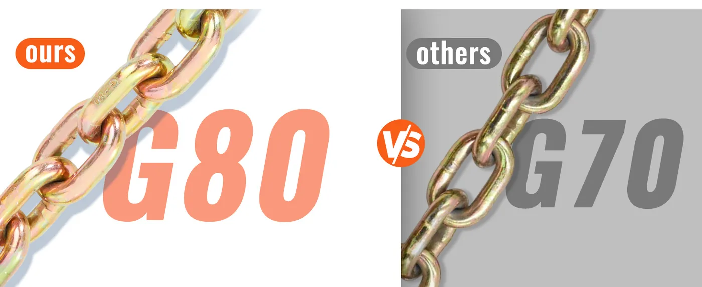 VEVOR V-Chain Bridle 1 Pack 3 ft Large J Hook+Small J Hook+T feature 1