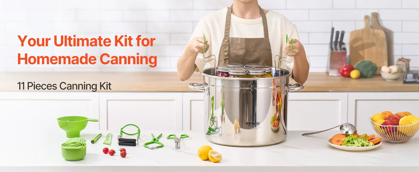 VEVOR Canning Supplies Starter Kit 11 Accessories overview