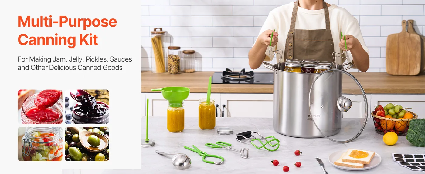 VEVOR Canning Supplies Starter Kit 8 Accessories feature 2