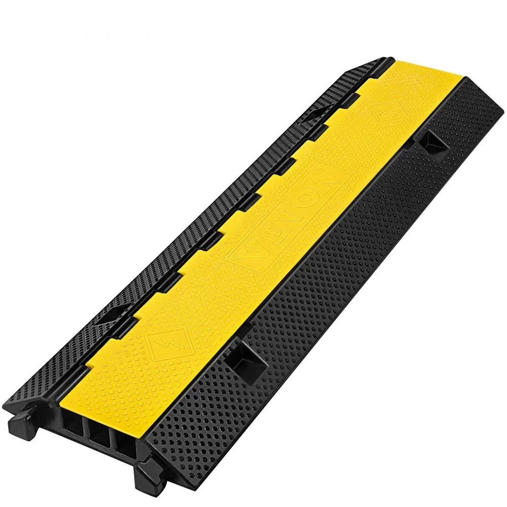 black and yellow cable protector ramp visibility