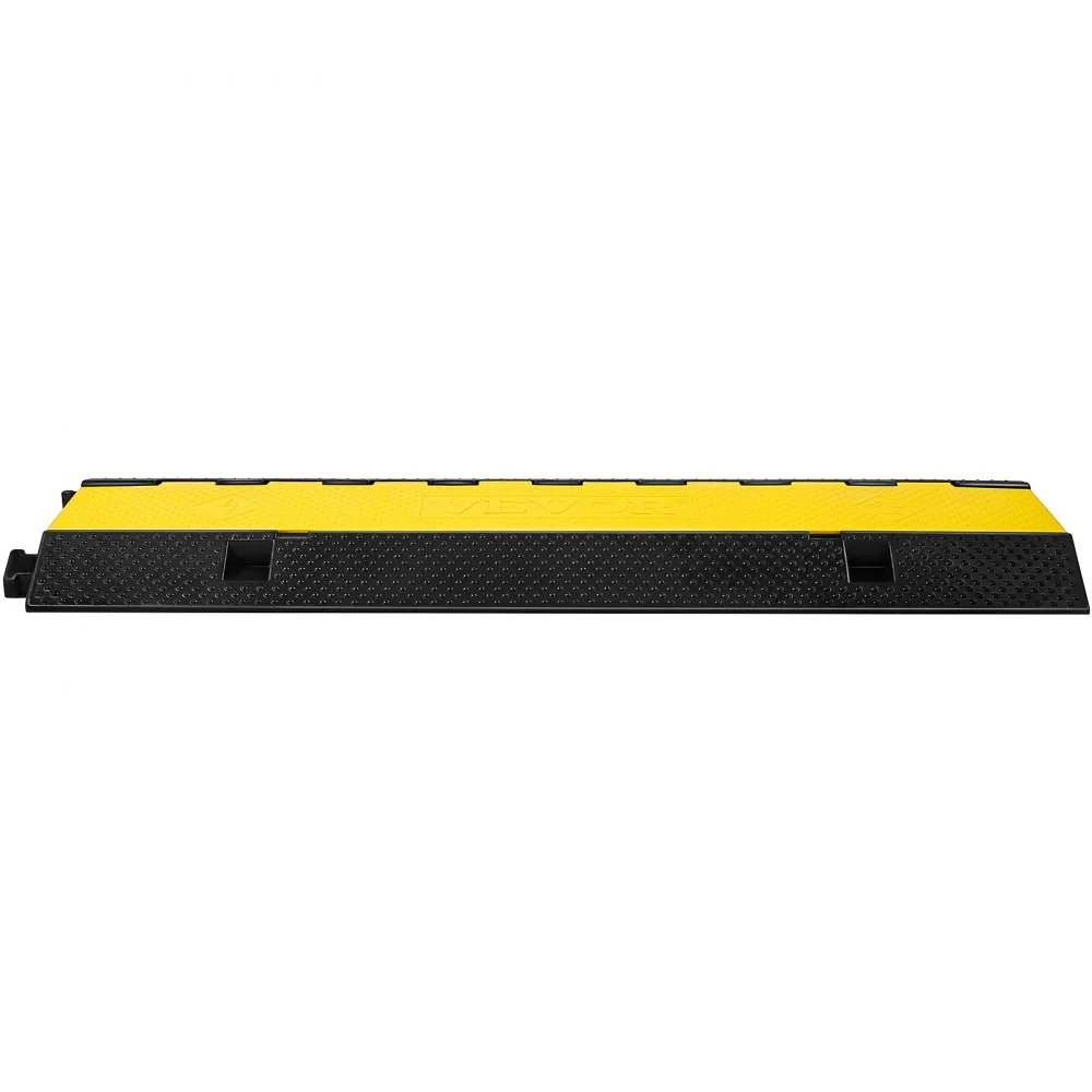3 channel cable protector ramp protecting hoses at worksite