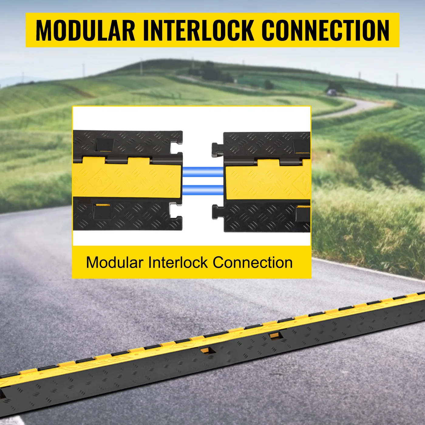 cable protector ramp flip open cover