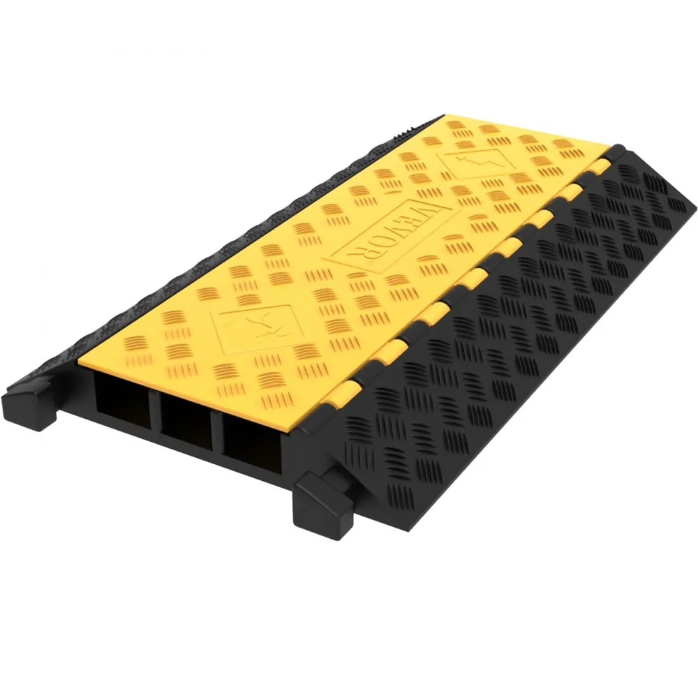 black and yellow cable protector ramp visibility