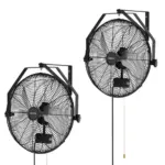 VEVOR Wall Mount Fan 2 Pcs 18inch product image 1