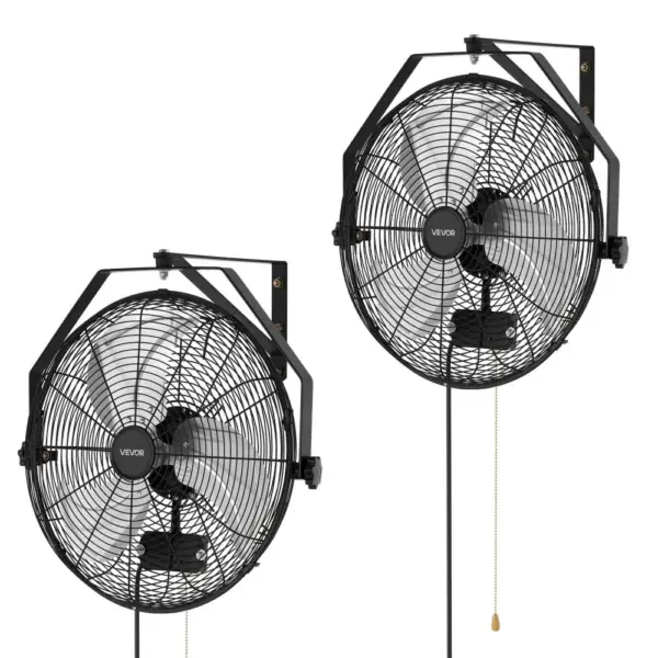 VEVOR Wall Mount Fan 2 Pcs 18inch product image 1