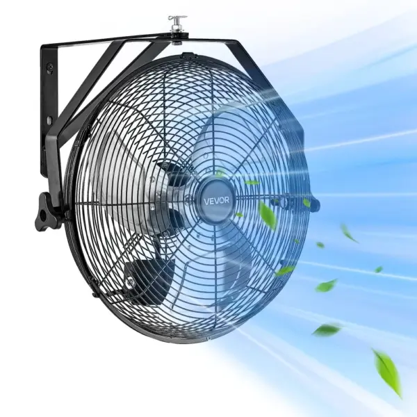 VEVOR 14 Inch Industrial Wall Mount Fan 1 Pc 14inch product image 1