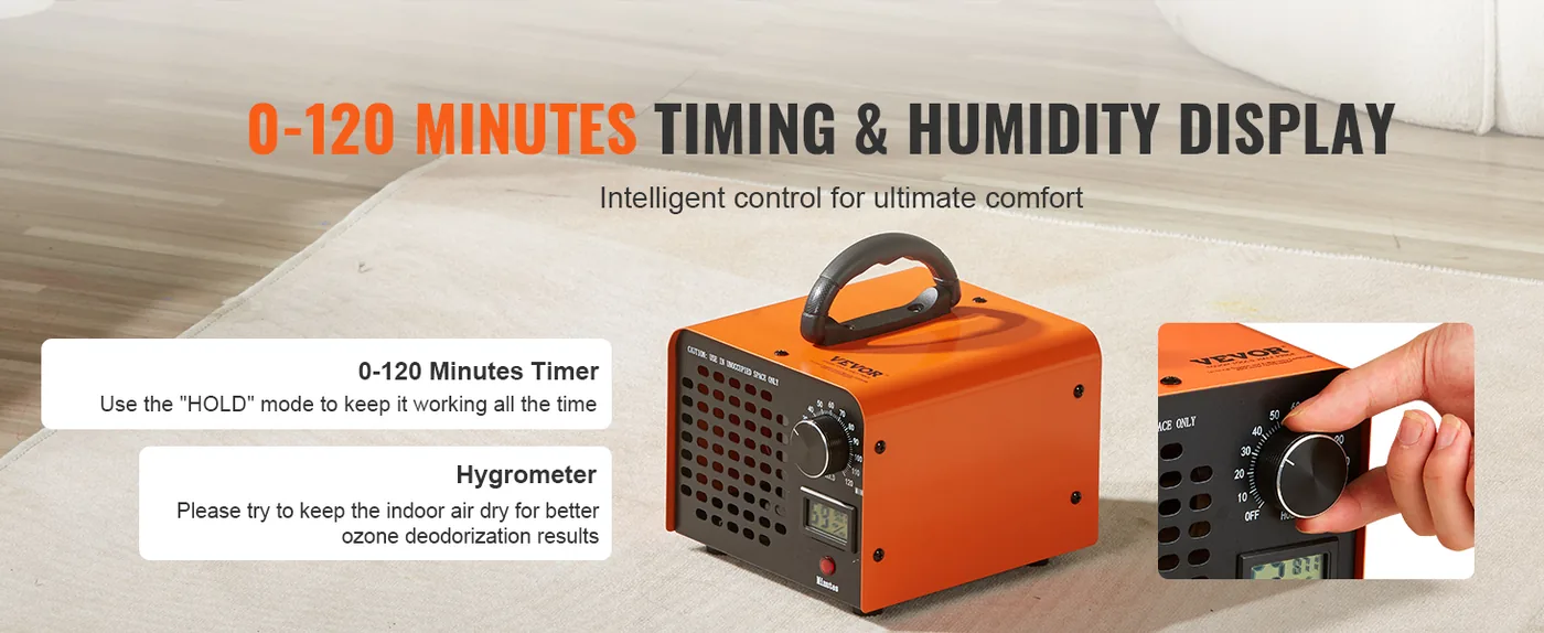 VEVOR ozone generator 12000mg/h air output