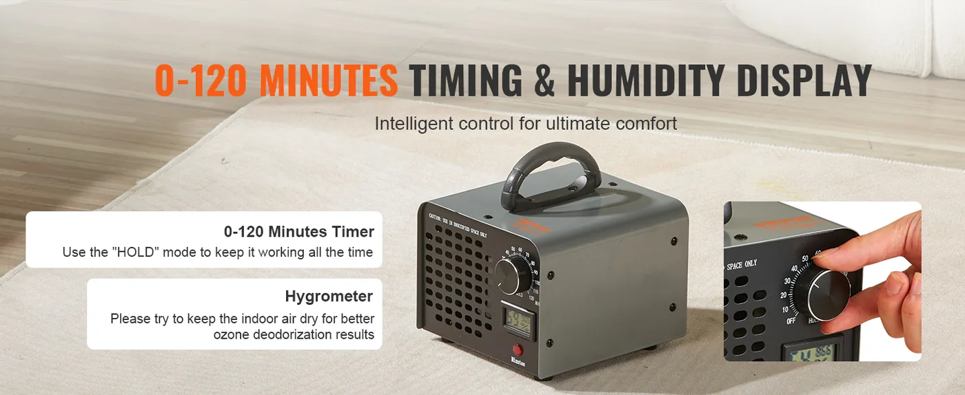 VEVOR ozone generator 36000mg/h air output