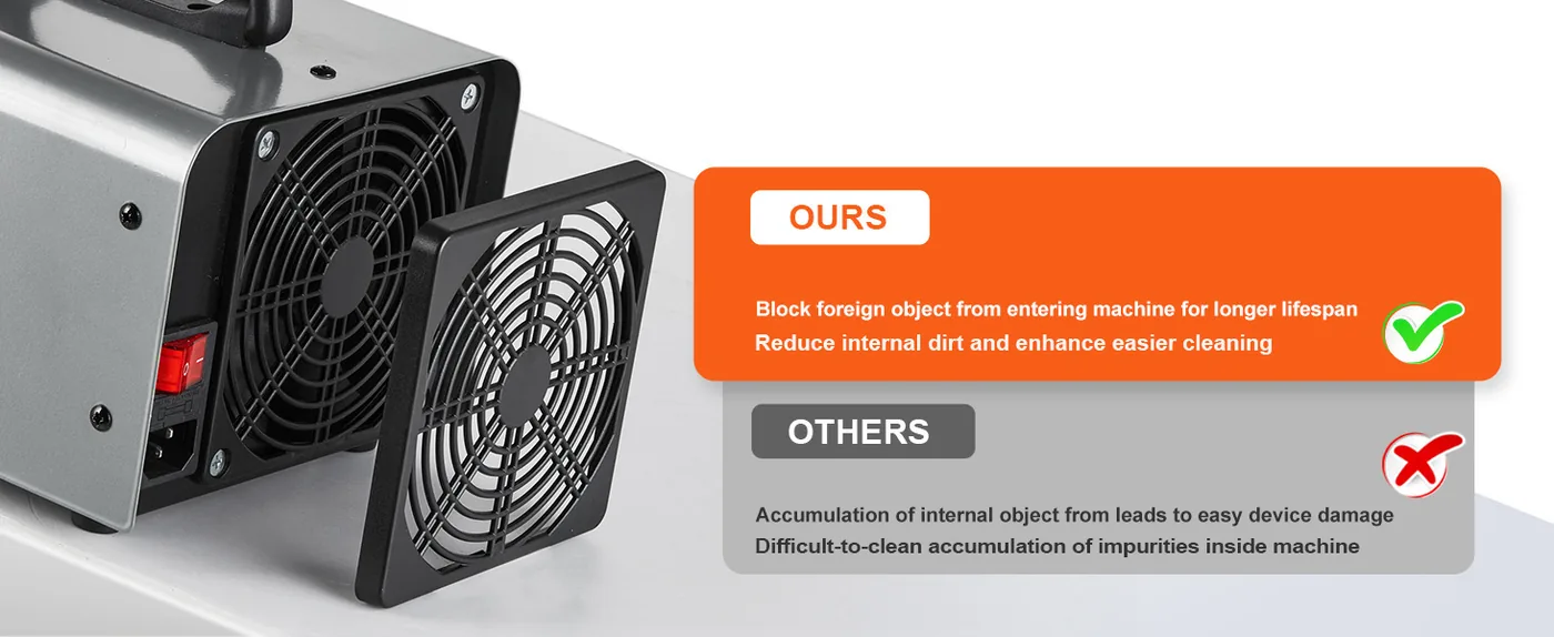 VEVOR ozone machine 3230 sq.ft coverage area