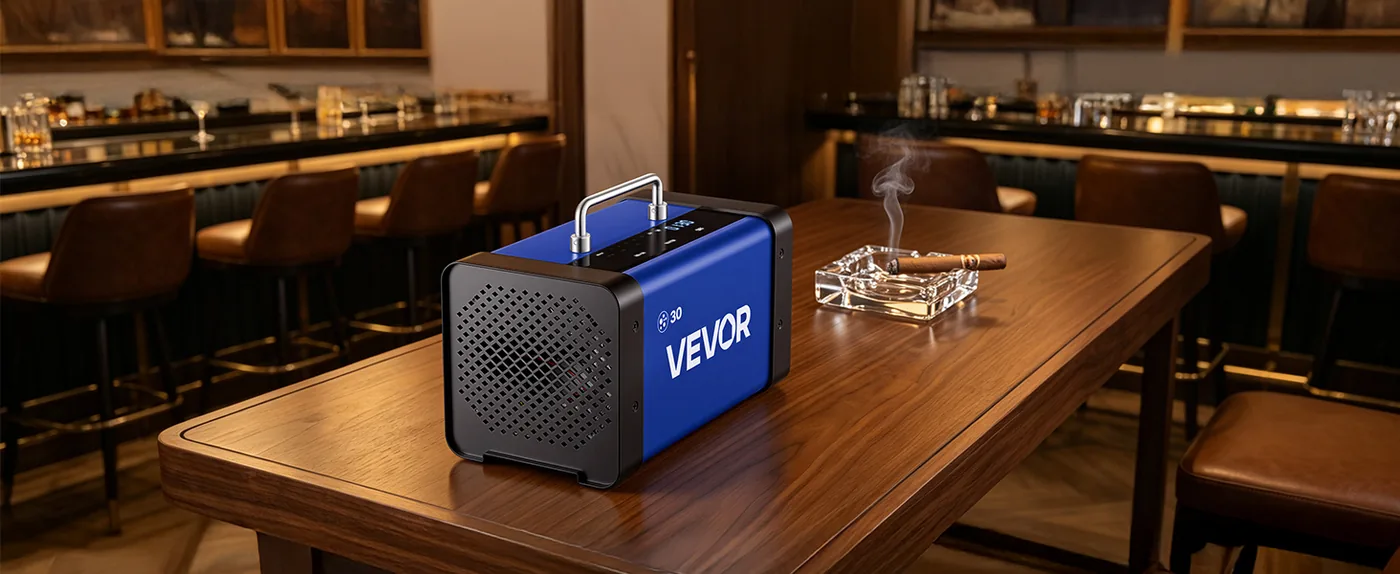 VEVOR Ozone Generator 30000mg/h Commercial Deodorizer Smoke Odors