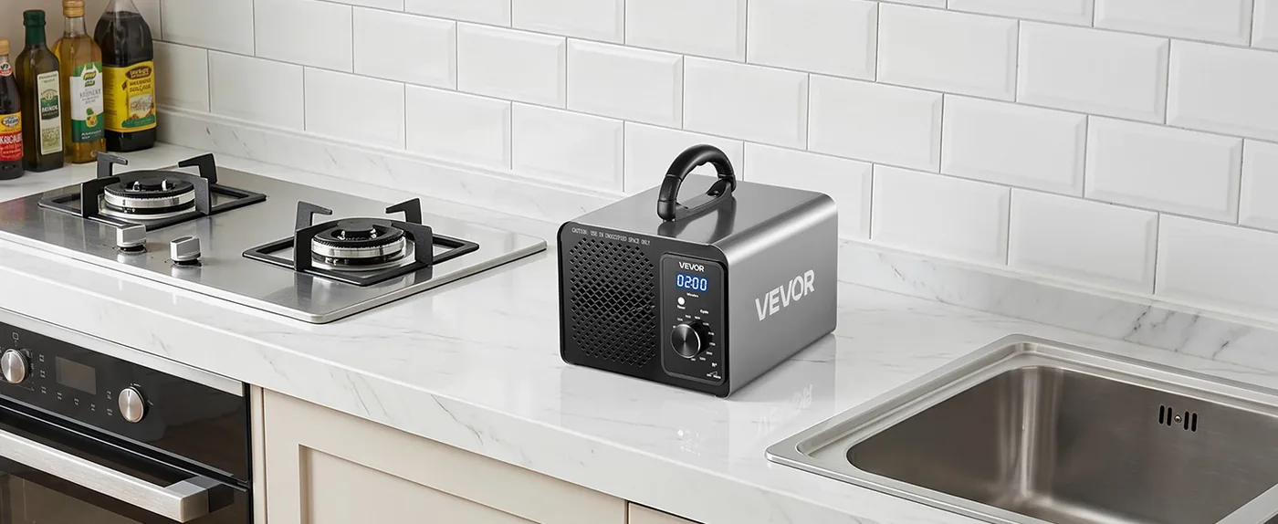 VEVOR Ozone Generator 36000mg/h Commercial Knob Deodorizer Cooking Odors