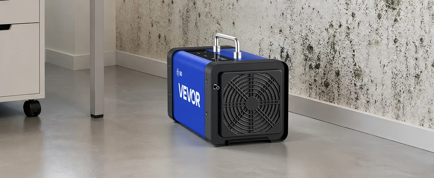 VEVOR Ozone Generator 60000mg/h Commercial Deodorizer Unpleasant Odors
