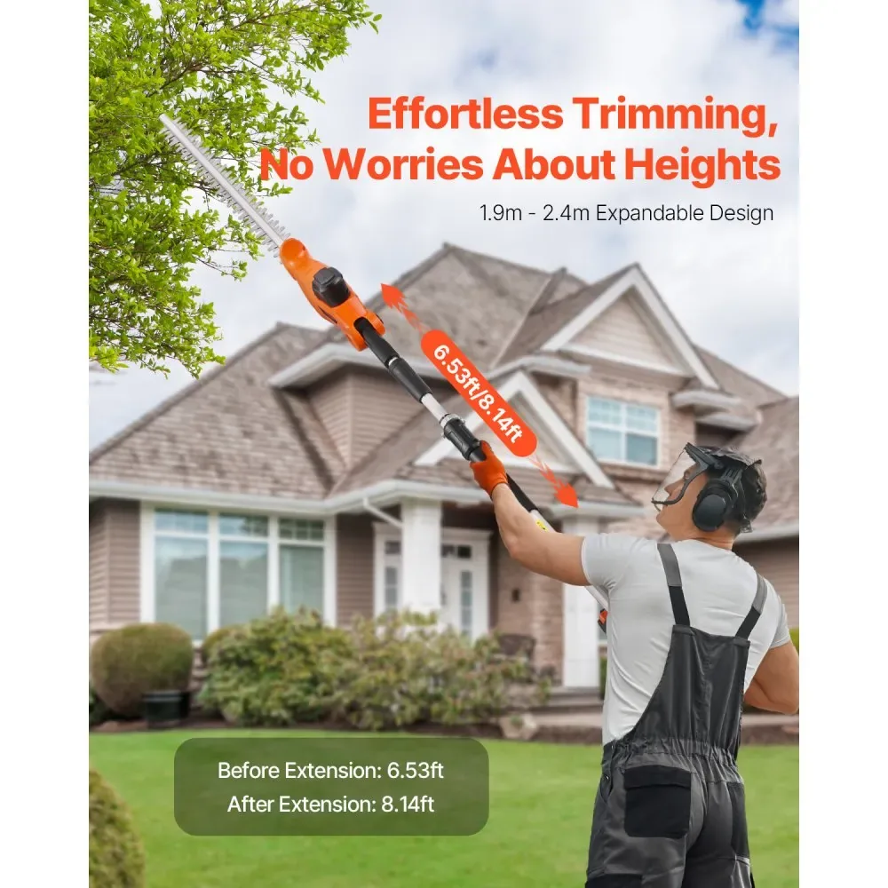 VEVOR Electric Hedge Trimmer High Branch 20 inch product image 5