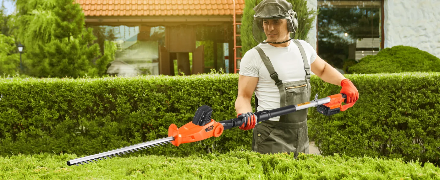 VEVOR Electric Hedge Trimmer High Branch 20 inch feature 2