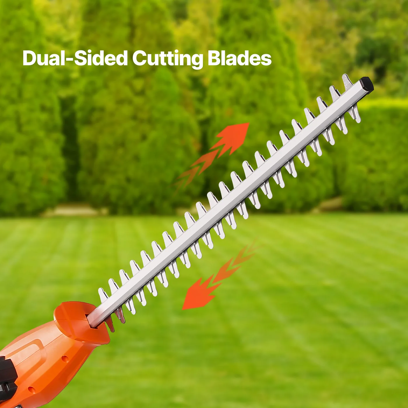 VEVOR Electric Hedge Trimmer High Branch 20 inch Lightweight and Compact