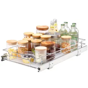 VEVOR 11"Wx21"Dx2.5"H Pull Out Cabinet Organizer 1 Layers product image 1