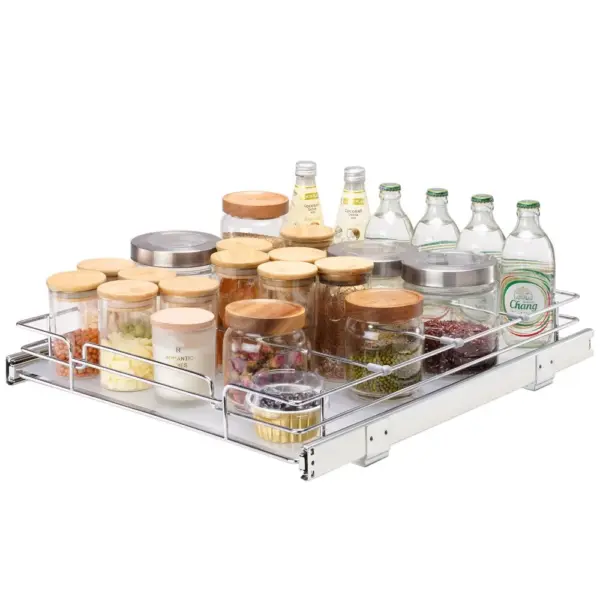 VEVOR 15.5"Wx21"Dx3.5"H Pull Out Cabinet Organizer 1 Layers product image 1