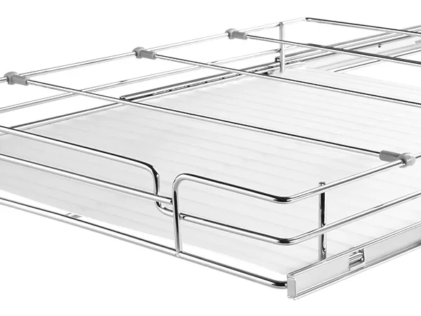 VEVOR 15.5"Wx21"Dx3.5"H Pull Out Cabinet Organizer 1 Layers Solid Material