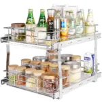 VEVOR 2 Tier 17"Wx21"Dx15"H Pull Out Cabinet Organizer 2 Lay product image 1