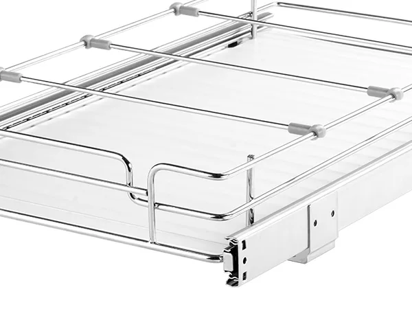 VEVOR 12.5"Wx16.5"Dx3.5"H Pull Out Cabinet Organizer 1 Layer Solid Material