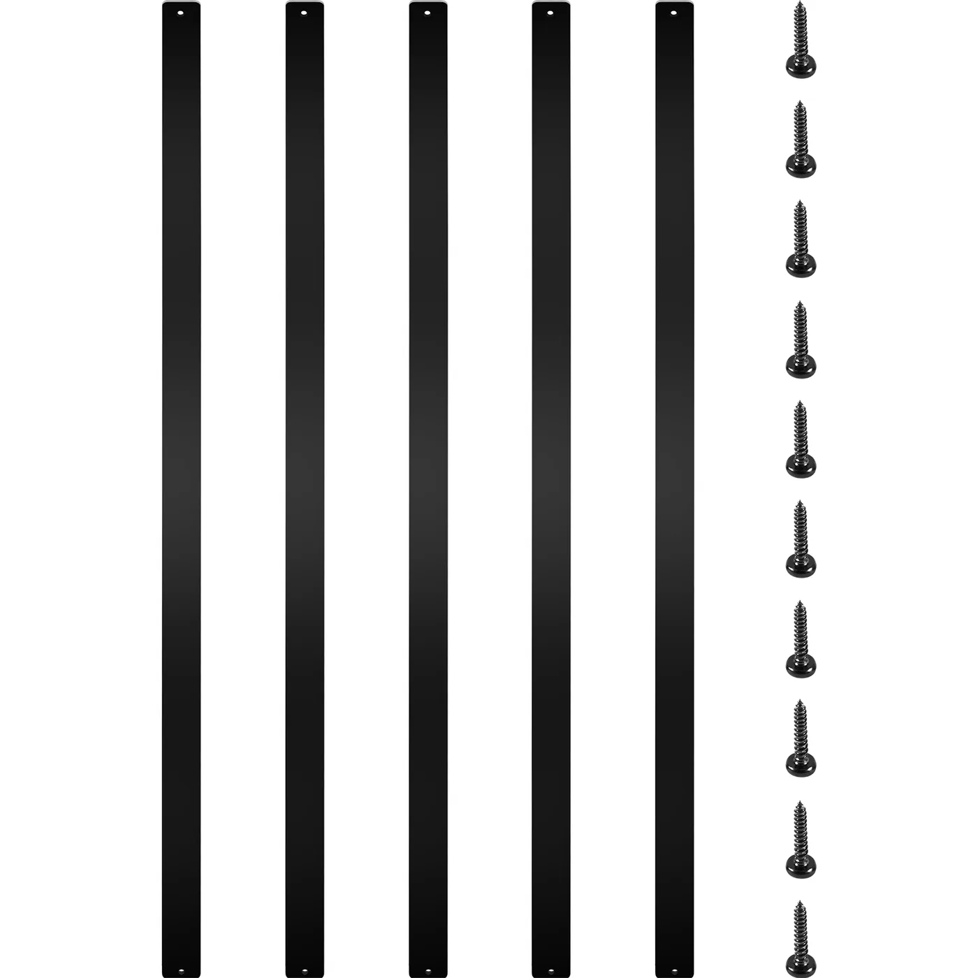 VEVOR aluminum deck baluster flat profile detail