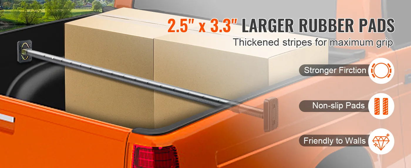 KFFKFF Cargo Stabilizer 40-73inch Snap-on telescopic round p feature 3