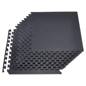 VEVOR Puzzle Exercise Mat 0.56 inch 12 pcs Black product image 1