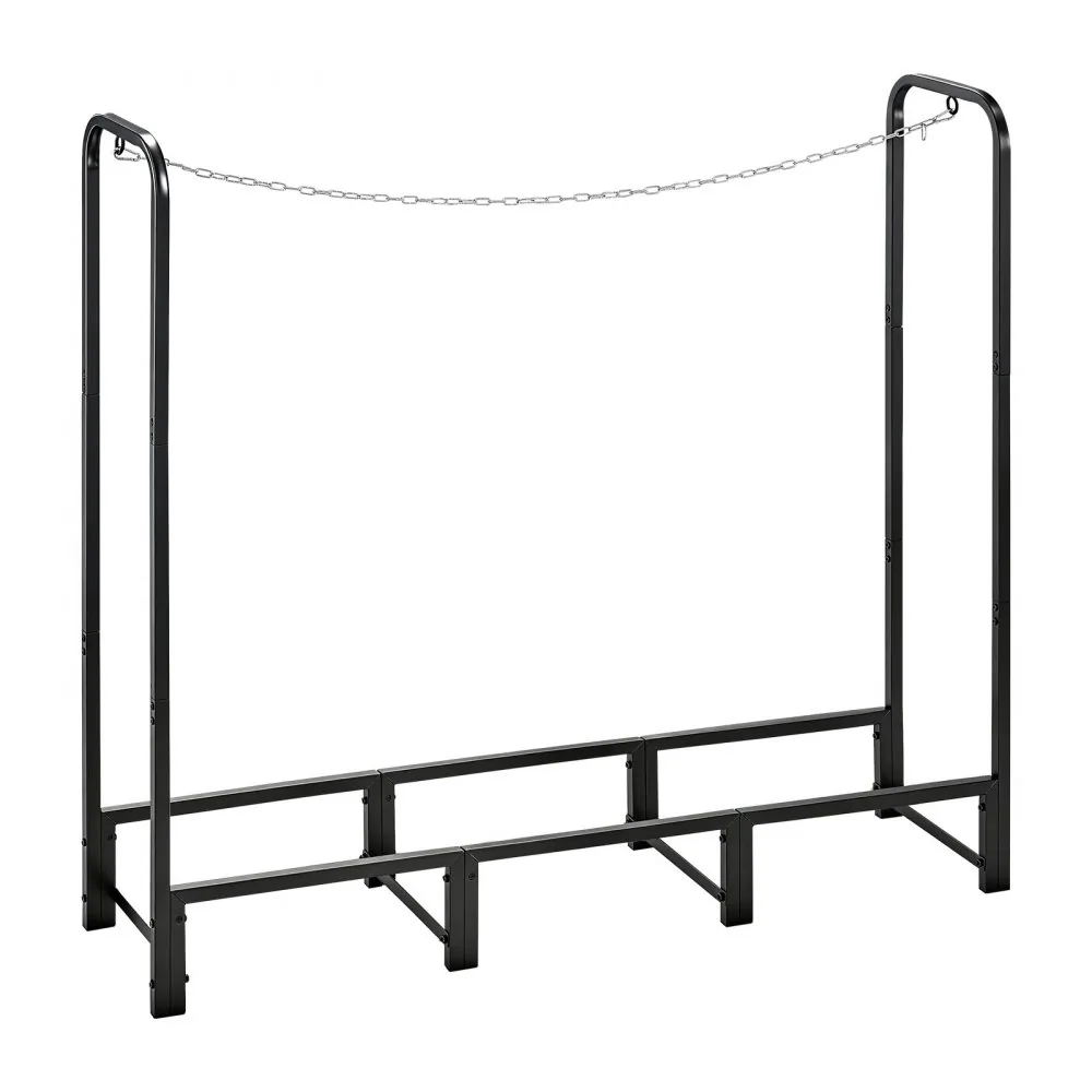 VEVOR firewood stand steel frame detail