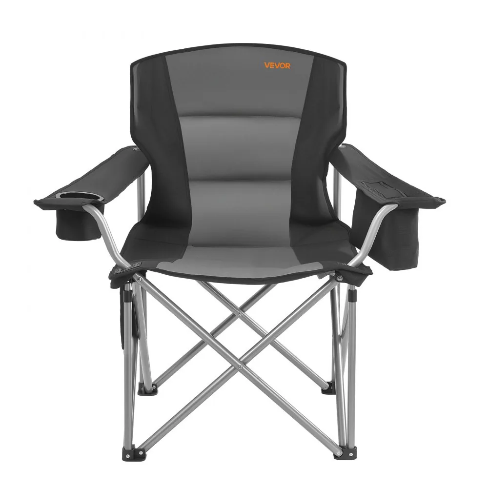 VEVOR oversized camp chair cup holder detail