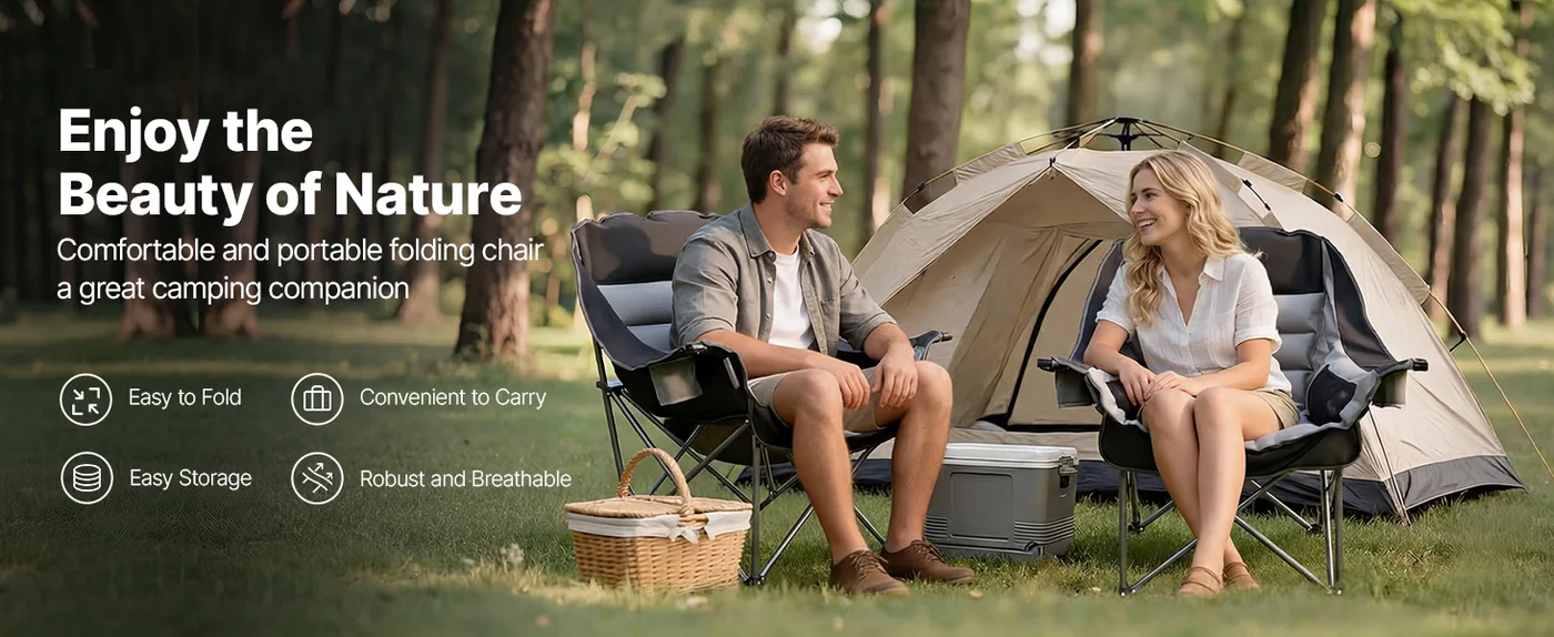 VEVOR folding camping chair overview
