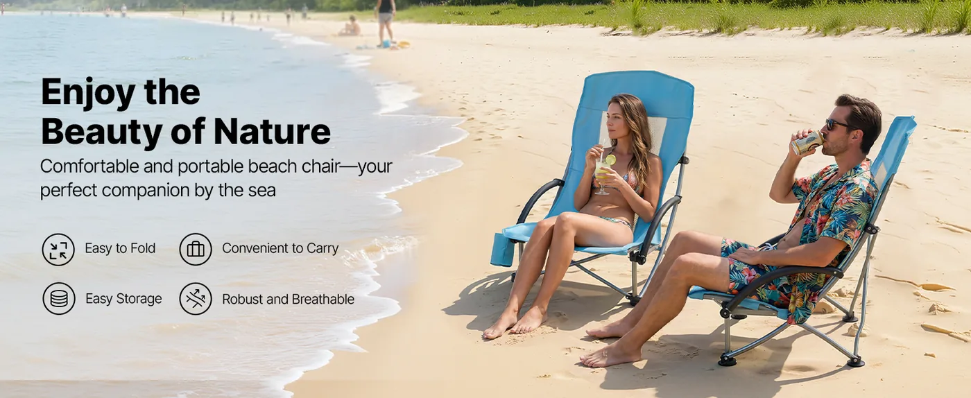 VEVOR folding camping chair overview