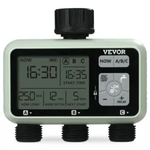 VEVOR Water Timer Button+LCD 3 Outlets product image 1