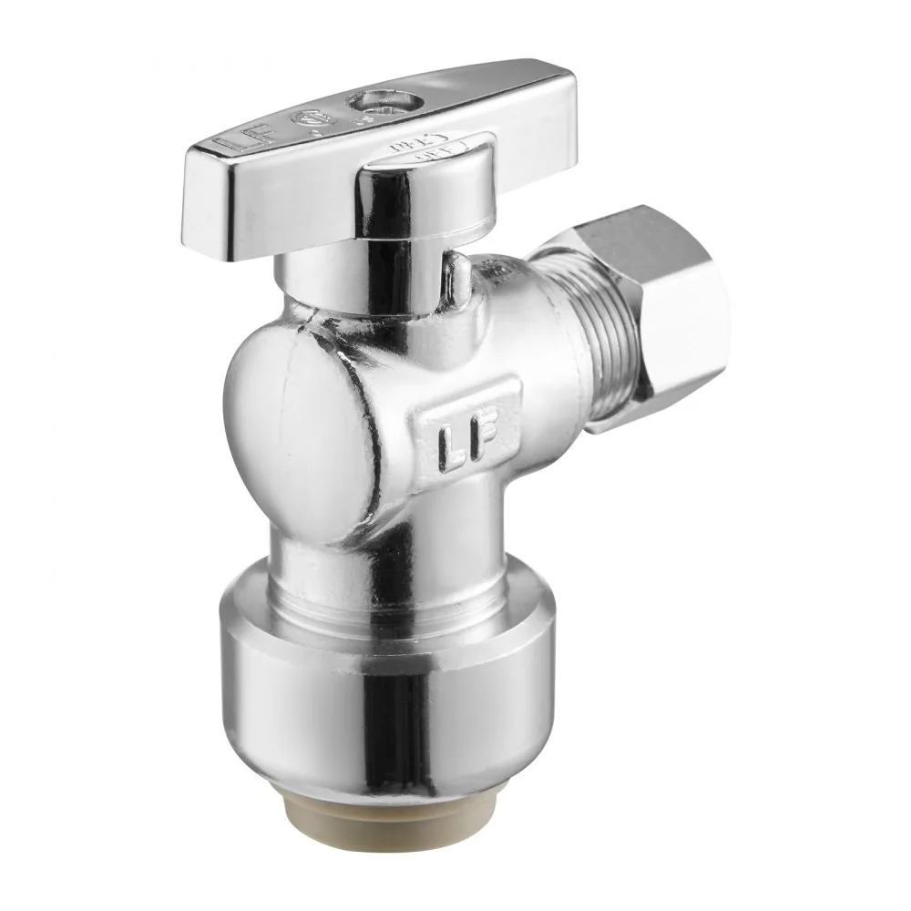 VEVOR 10 Pack Angle Stop Valve 1/2" PTC *3/8"OD product image 10