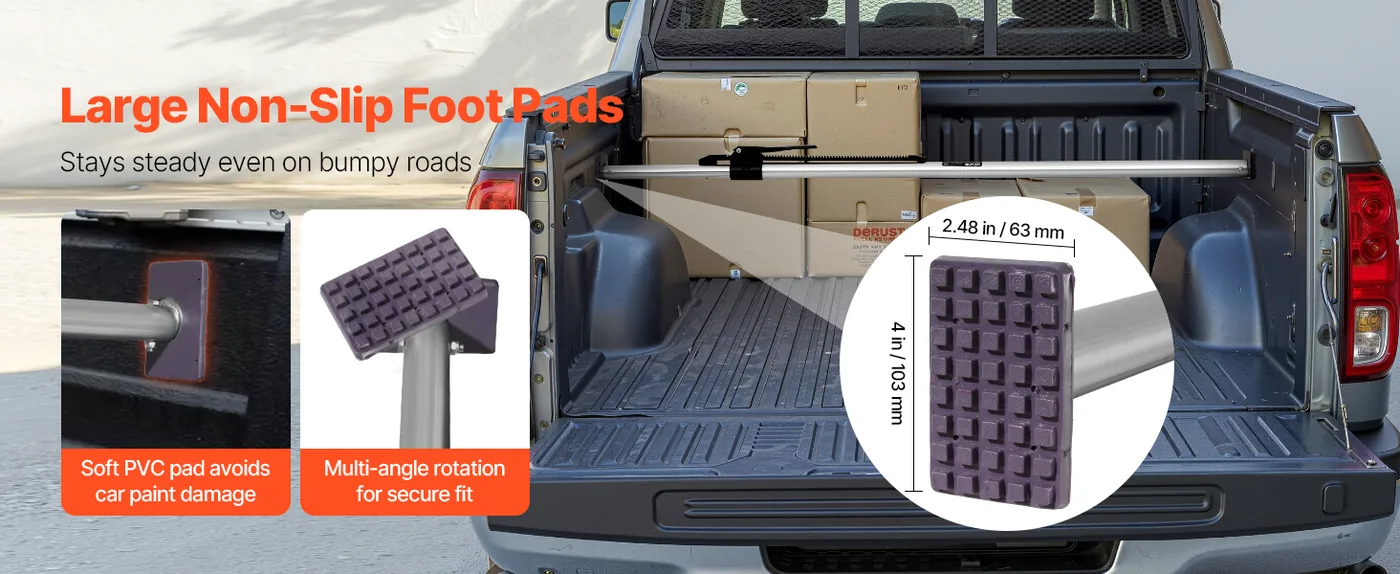 VEVOR Cargo Bar 59-73inch No Accessory 1PC feature 4
