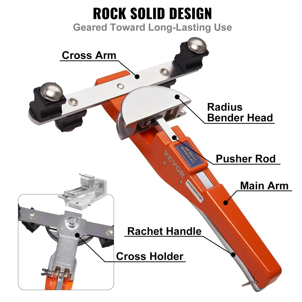 VEVOR Pipe Tube Bender Orange product image 6