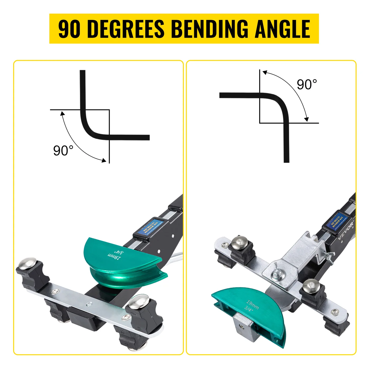 VEVOR Copper Pipe Bender Multicolor feature 2