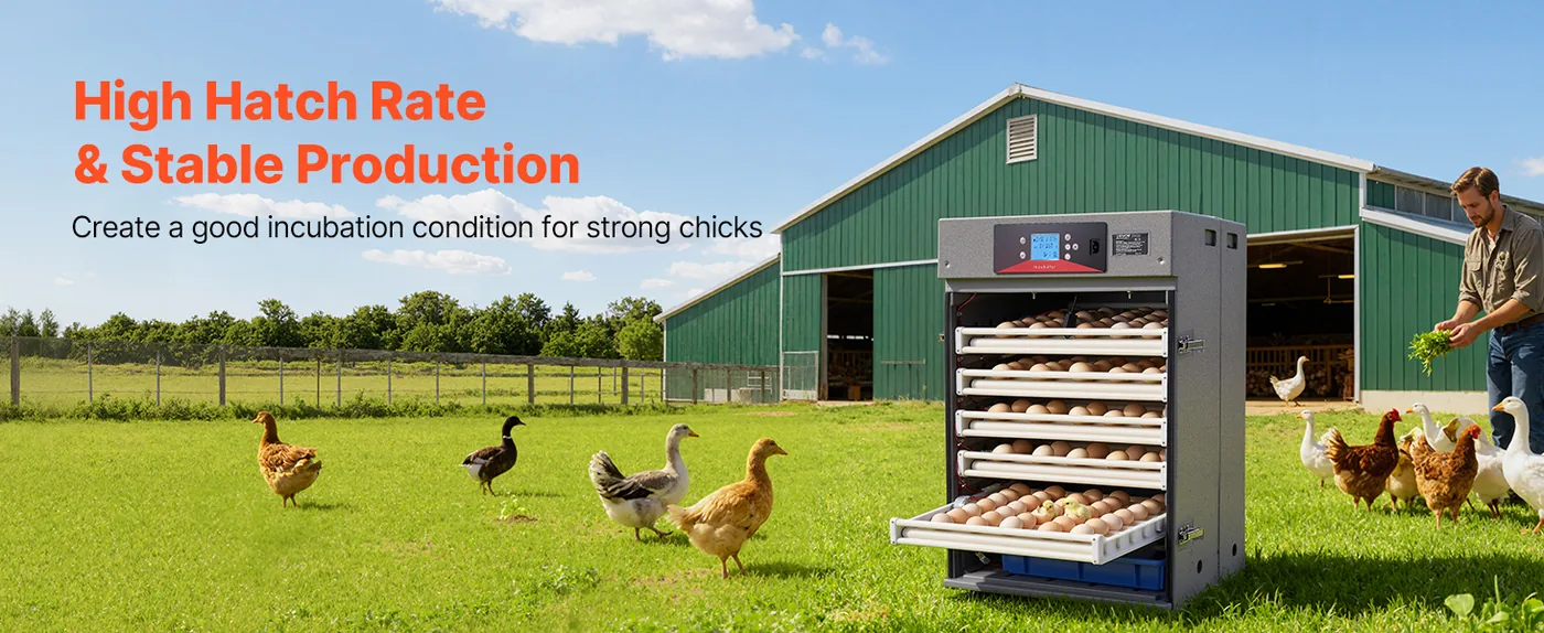 VEVOR 400 Egg Incubator 400 Eggs overview