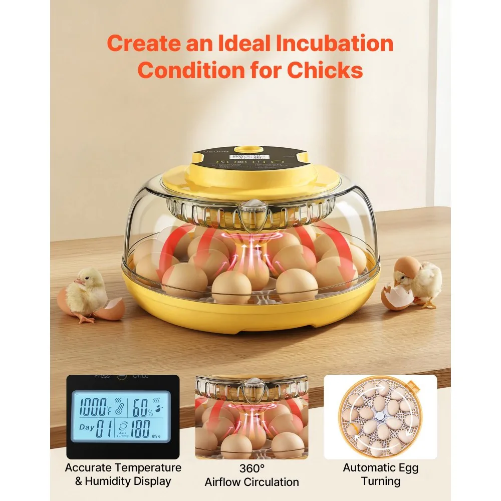 VEVOR 18 Egg Incubator 18 Eggs product image 2