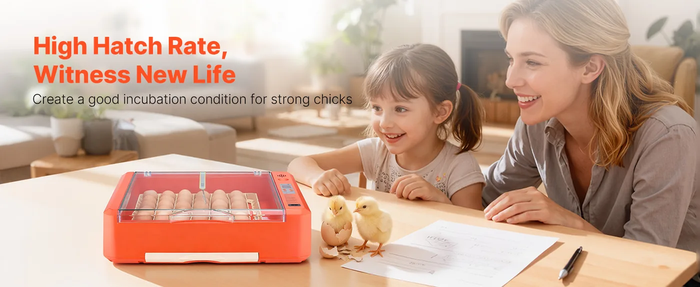 VEVOR 36 Egg Incubator 36 Eggs overview