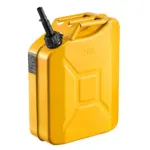 Newly Upgraded Oil-Tight VEVOR Metal Fuel Container Yellow product image 1
