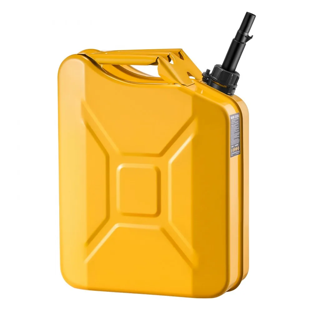 Newly Upgraded Oil-Tight VEVOR Metal Fuel Container Yellow product image 10