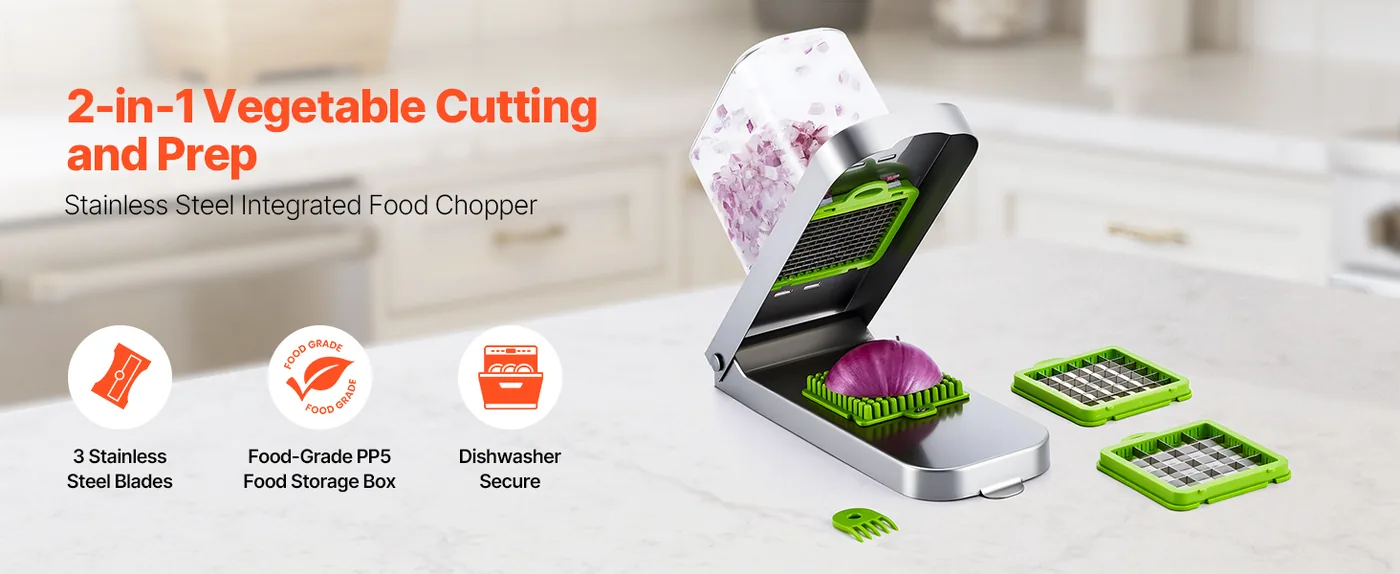 VEVOR Vegetable Chopper 3 overview